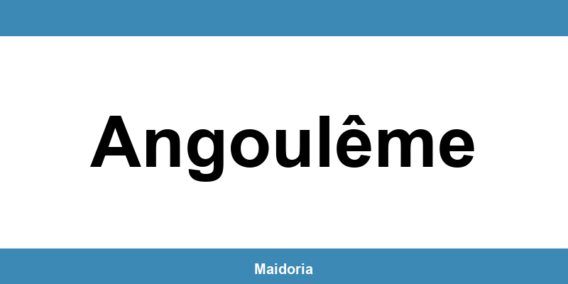 Téléphone de la MDS à Angoulême