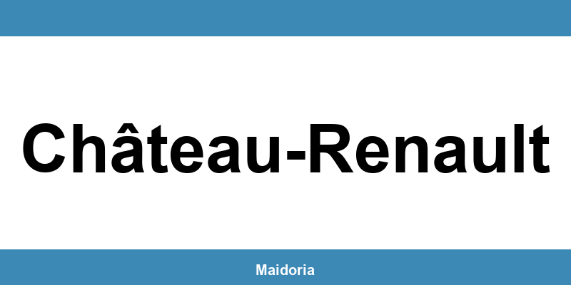 Téléphone de la MDS à Château-Renault