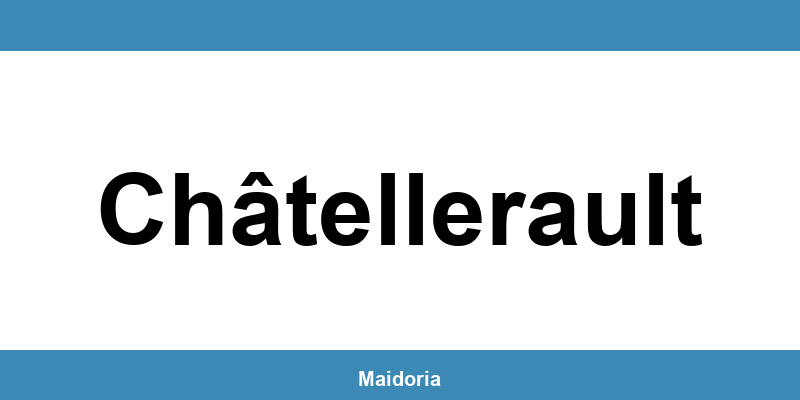 Téléphone de la MDS à Châtellerault
