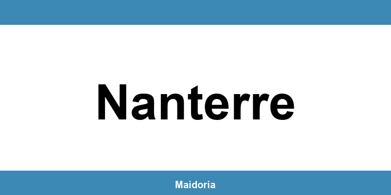 Téléphone de la MDS à Nanterre