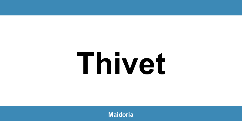 Téléphone de la MDS à Thivet