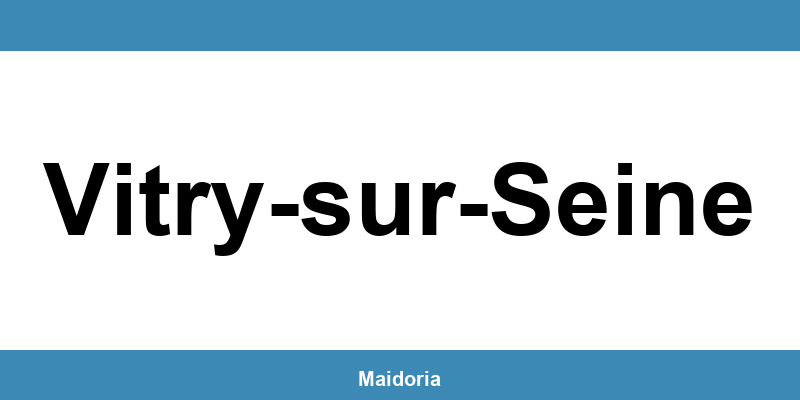 Téléphone de la MDS à Vitry-sur-Seine