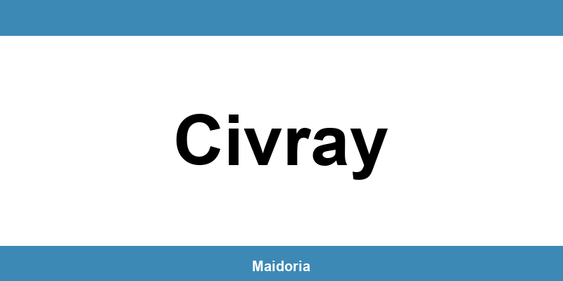 Téléphone de la MDS à Civray