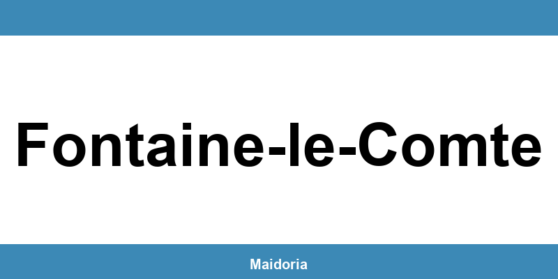 Téléphone de la MDS à Fontaine-le-Comte