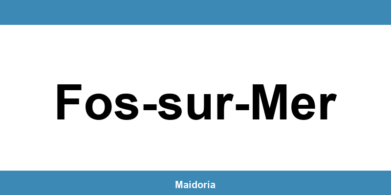 Téléphone de la MDS à Fos-sur-Mer