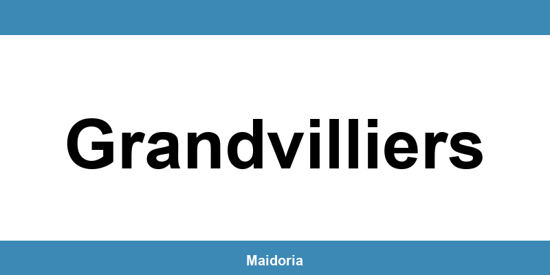 Téléphone de la MDS à Grandvilliers