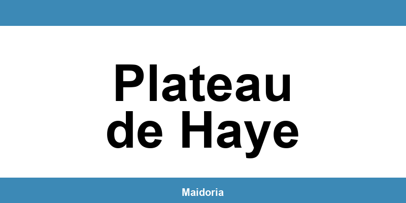 Téléphone de la MDS à Plateau de Haye