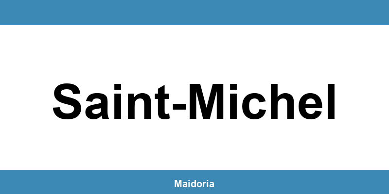 Téléphone de la MDS à Saint-Michel