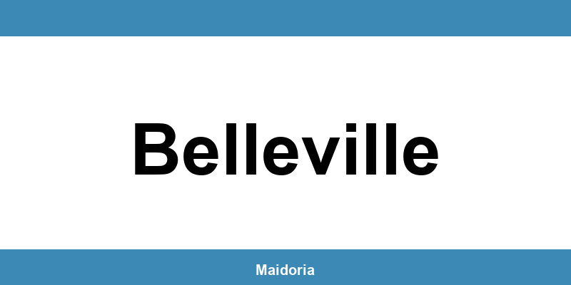 Téléphone de la MDS à Belleville