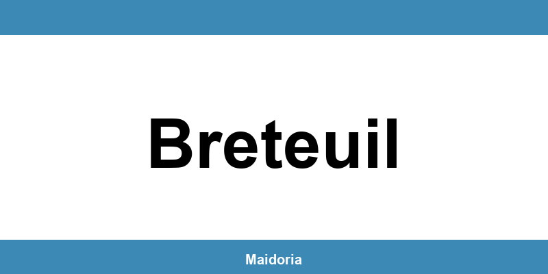 Téléphone de la MDS à Breteuil