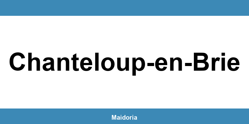 Téléphone de la MDS à Chanteloup-en-Brie