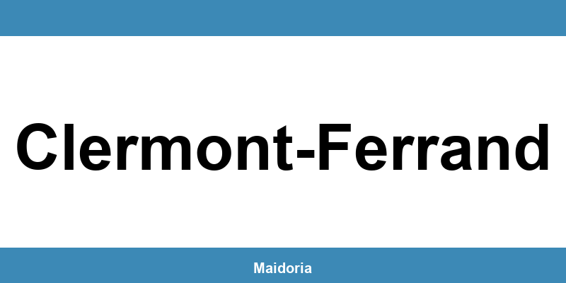 Téléphone de la MDS à Clermont-Ferrand