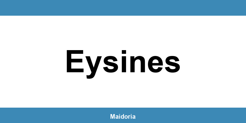 Téléphone de la MDS à Eysines