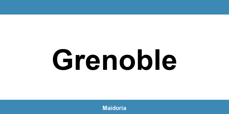 Téléphone de la MDS à Grenoble