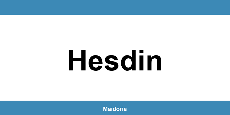 Téléphone de la MDS à Hesdin