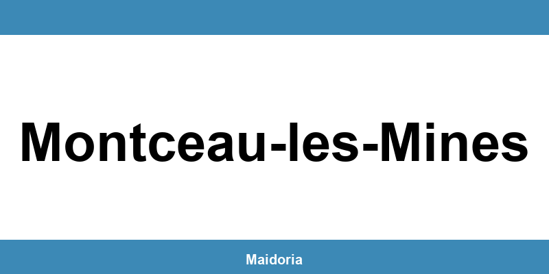 Téléphone de la MDS à Montceau-les-Mines