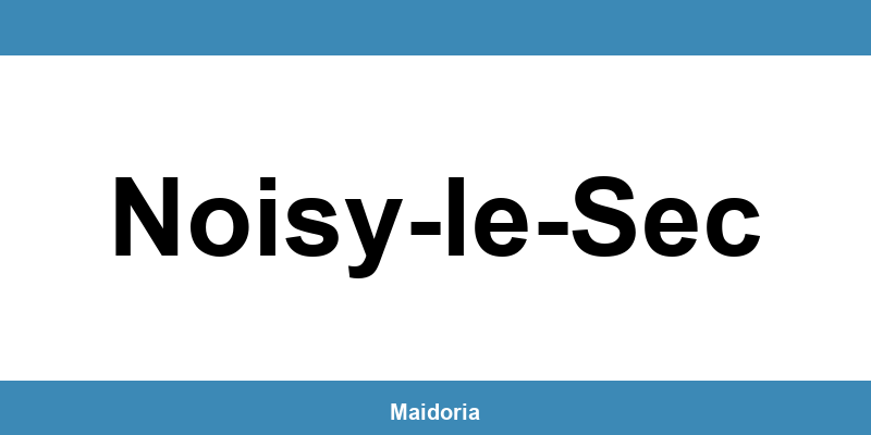 Téléphone de la MDS à Noisy-le-Sec